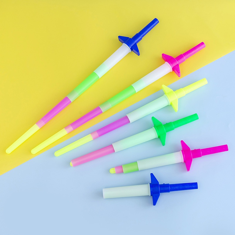 Kiếm phát sáng cho bé, gậy phát sáng có thể thu gọn