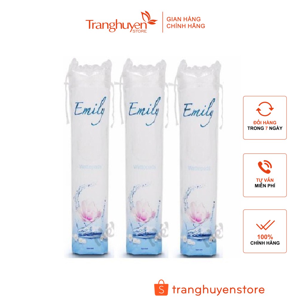 Bông Tẩy Trang Emily (120 miếng)