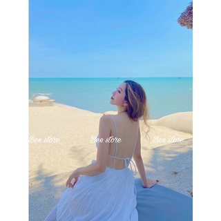 Đầm Maxi 2dây Hở Lưng