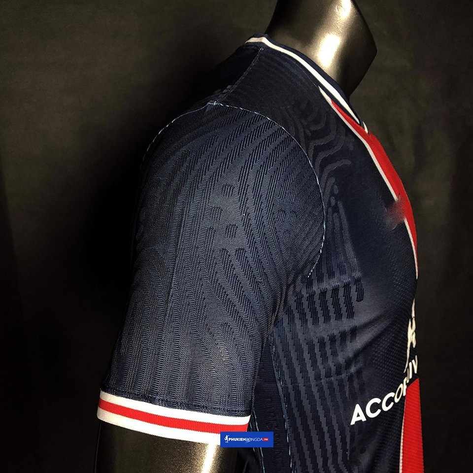 Áo PSG sân nhà 2020-2021 xanh sọc đỏ, áo PSG xanh sọc đỏ sân nhà 2021 ❝Thái Lan❞