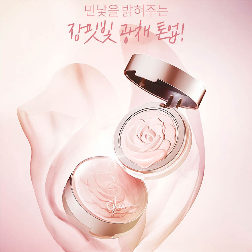 [Mã COSMIS -8% ĐH250k]Phấn Nén Hoa Hồng Missha Glow Tone Up Rose Pact SPF50+/PA++++ 11g | WebRaoVat - webraovat.net.vn