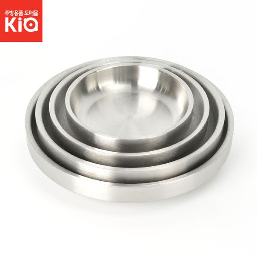 Đĩa Inox 2 Lớp không bóng Hàn Quốc