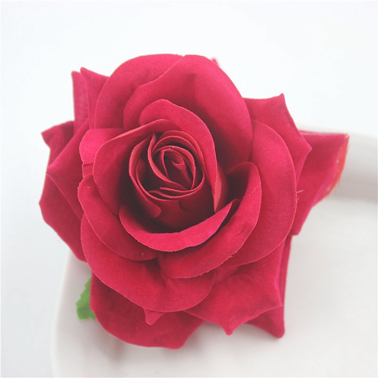 hoa trang trí bánh [FREESHIP❤️] hoa hồng lụa trang trí bánh sinh nhật