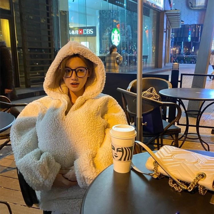 Mắt kính nữ hoạ tiết thời trang hoa cúc gọng tròn trong suốt LATIO KM11 | BigBuy360 - bigbuy360.vn