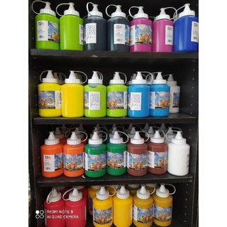Màu acrylic 3D đầu vòi 500ml