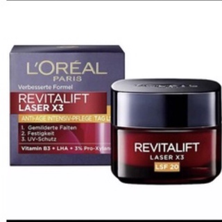 Kem dưỡng l'oreal paris revitalift laser x3 tag lsf 20 - hàng đức