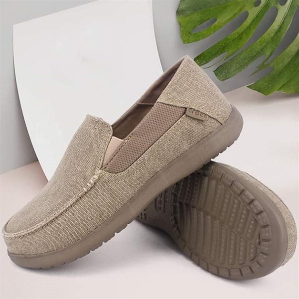 (Hàng xịn cao cấp) Giày lười nam cross walu santa cruz 2, giày lười cross cho nam, mọi vải đế êm - Crocshouse | BigBuy360 - bigbuy360.vn