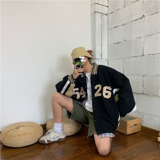 áo khoác bomber dù 1 lớp cúc bấm số