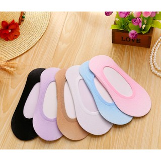 Vớ lười nữ mang giày búp bê chống trượt