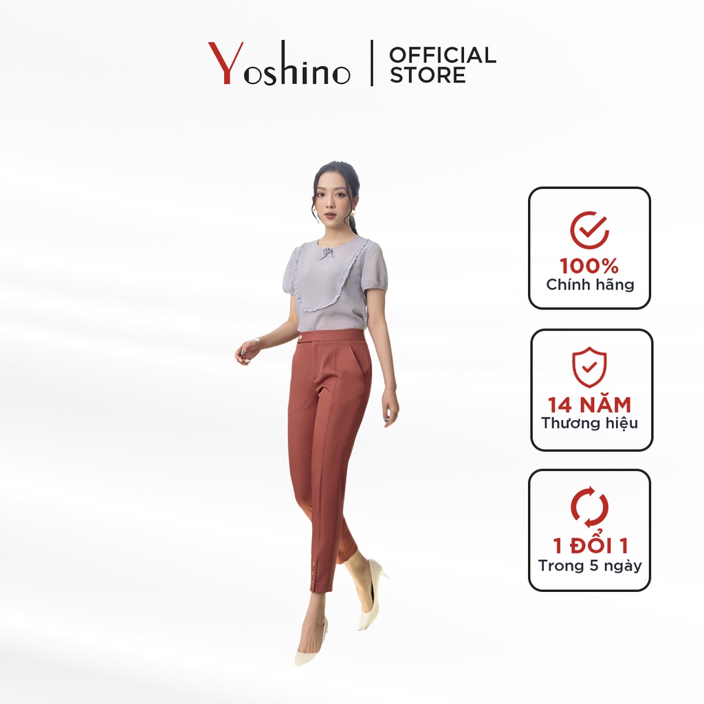 Áo Sơ Mi Nữ YOSHINO Chất Voan Thoáng Mát Trẻ Trung Đi Làm 210226936