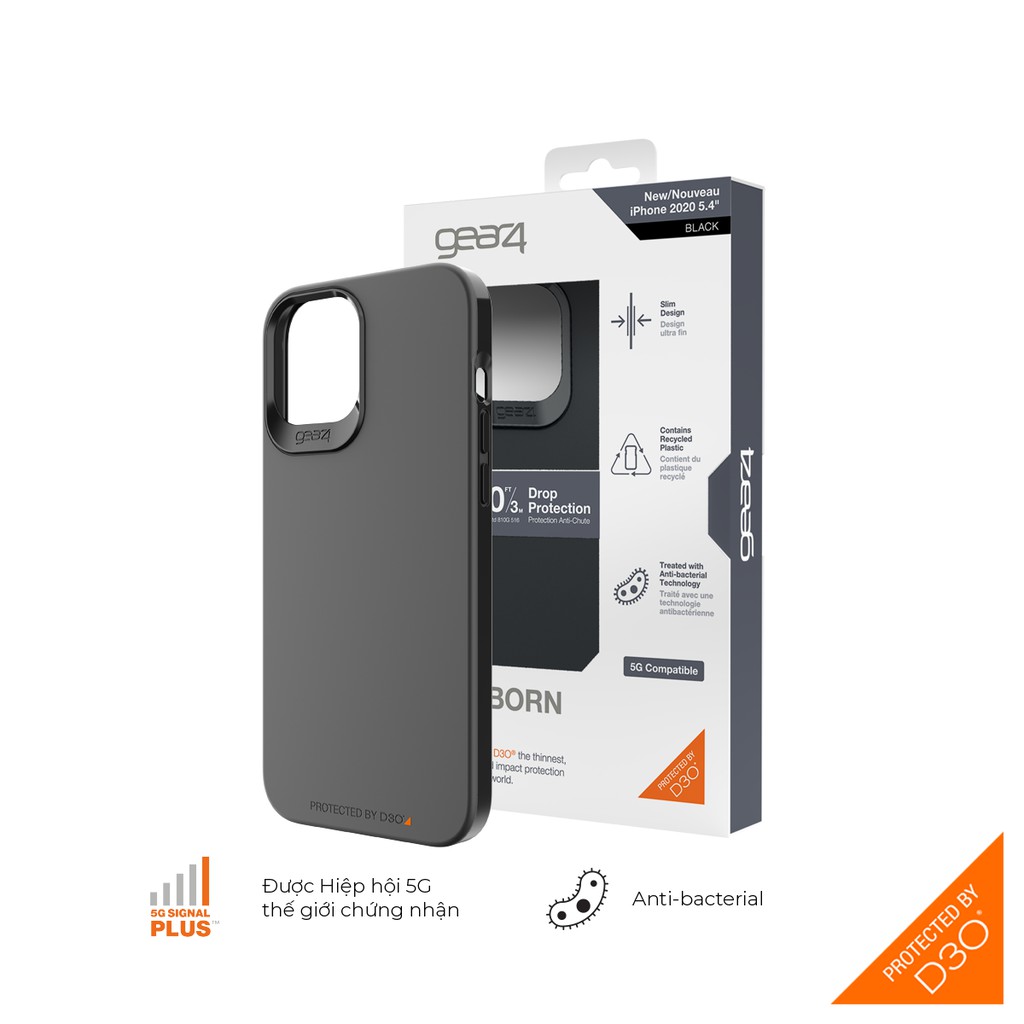 Ốp lưng chống sốc GEAR4 D3O Holborn Slim - iPhone 12 series