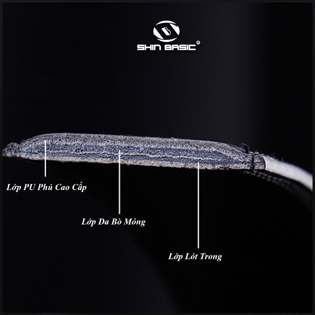 Dây Thắt Lưng, Nịt Nam Da Bò Cao Cấp ShinBasic 3.5CM SHINBELTS01