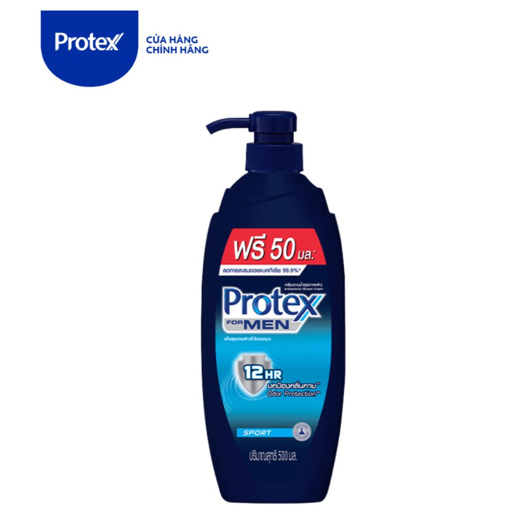 Sữa tắm Protex diệt 99.9% vi khuẩn Men Sport dành cho nam giới 450ml