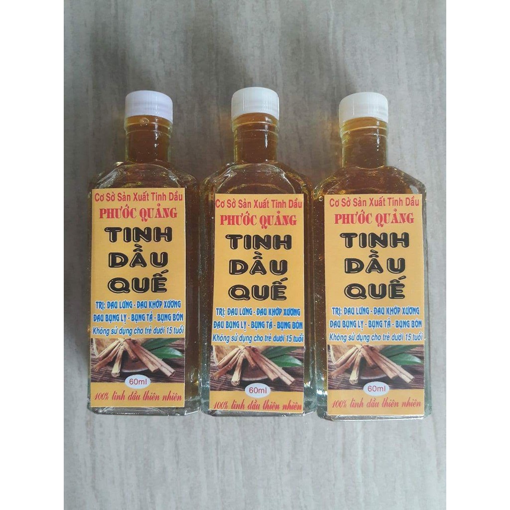 Tinh dầu Quế phước Quảng 60ml TQ069