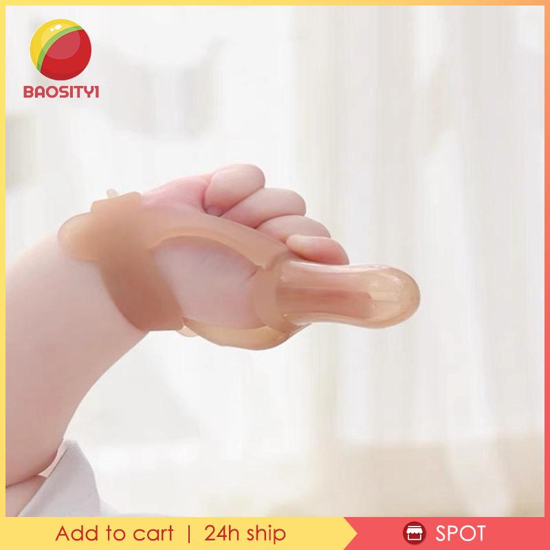[Baosity1] Miếng Silicone Bảo Vệ Ngón Tay Cái Cho Trẻ Sơ Sinh