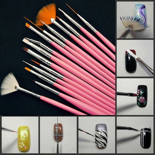 Bộ cọ vẽ móng nghệ thuật 15 cây NAIL
