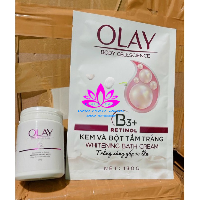 Combo Dưỡng Trắng Body Olay B3+