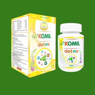 Viên uống chữa hôi miệng Komil Detox ( trị tận gốc nguyên nhân gây hôi miệng từ bên trong)