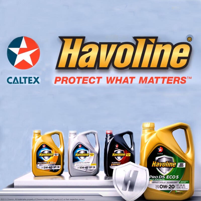 Nhớt Oto 20w50 Havoline Formula SN - Máy xăng - 4L