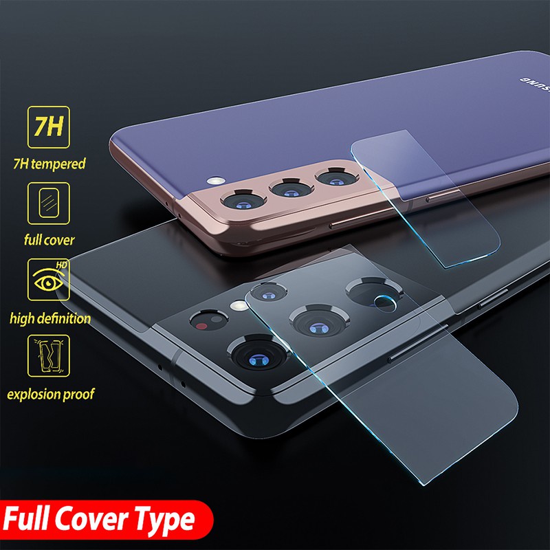 Kính dán cường lực camera For Samsung Galaxy S24 S23 S22 S21 S20 Plus Ultra Fe A03 Core M34 M54 M14 M23 M33 4G 5G dán bảo vệ camera