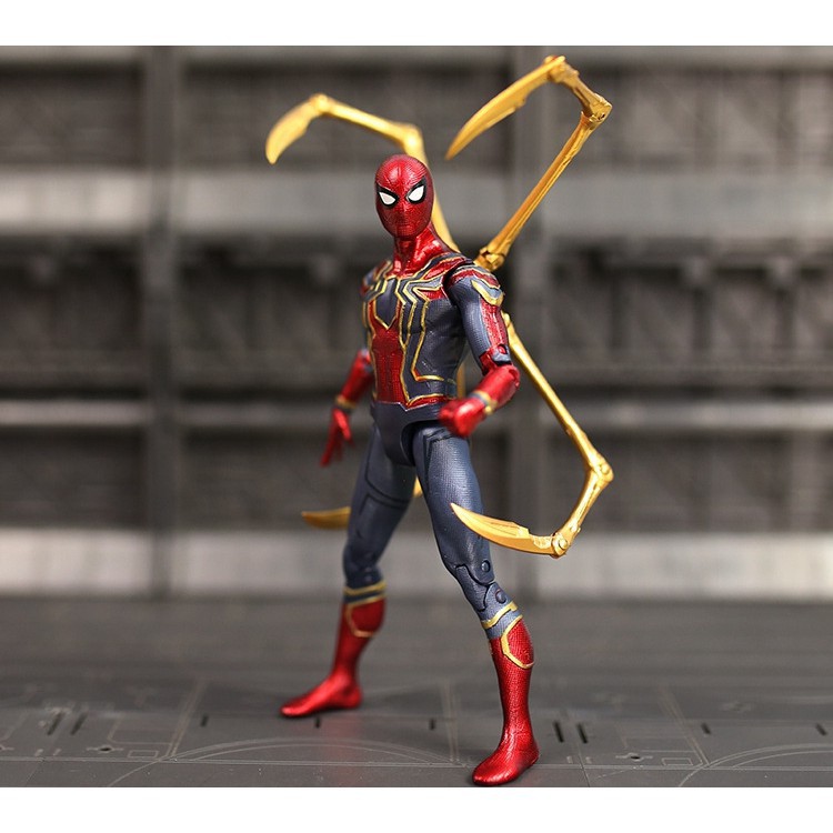 Mô hình Người Nhện - ZDToys Spider Man Avenger: Infinity War (tặng kèm đế led phát sáng)