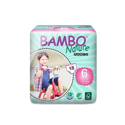 BỈM TÃ QUẦN NHẬP KHẨU CHÂU ÂU THƯƠNG HIỆU BAMBO NATURE (ĐAN MẠCH), SIZE: XL20, XXL18.