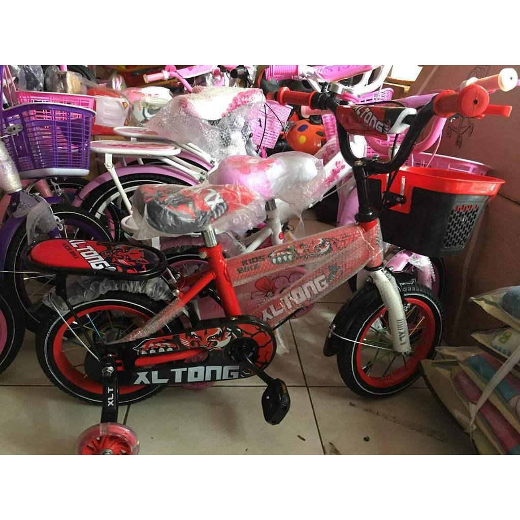 XE ĐẠP CỠ 16 INH 5-8 TUỔI BÉ TRAI