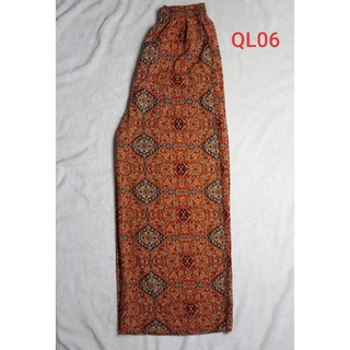Quần lụa ống suông
