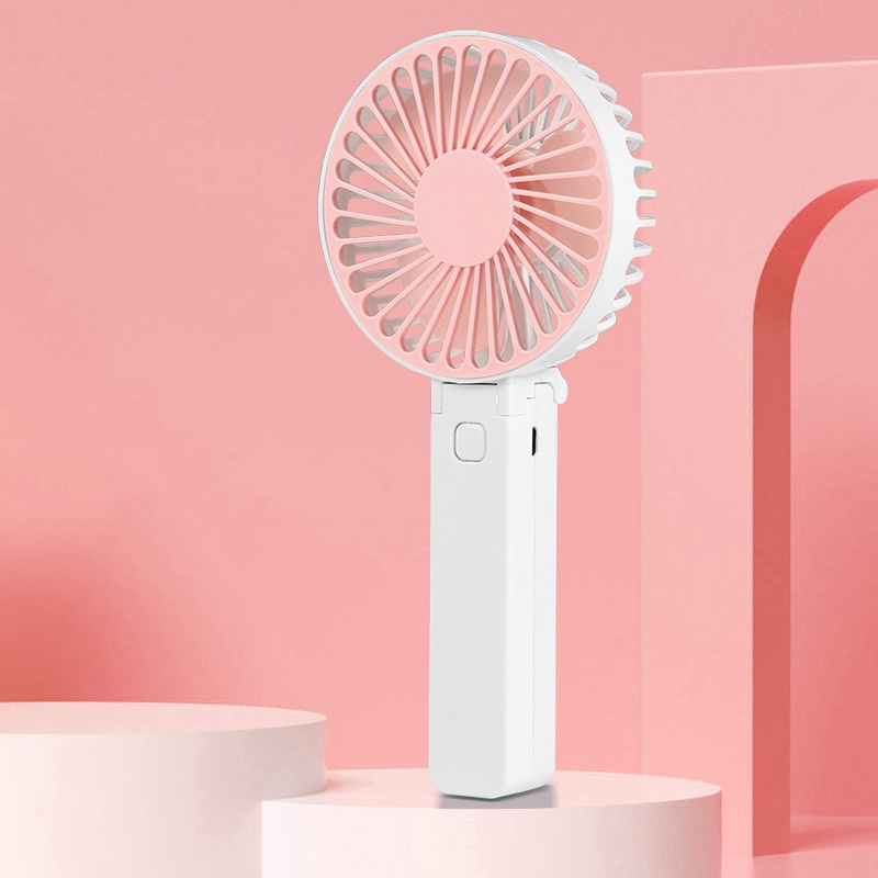 Quạt cầm tay mini tích điện, Sạc di động tiện lợi - Hàng chính hãng
