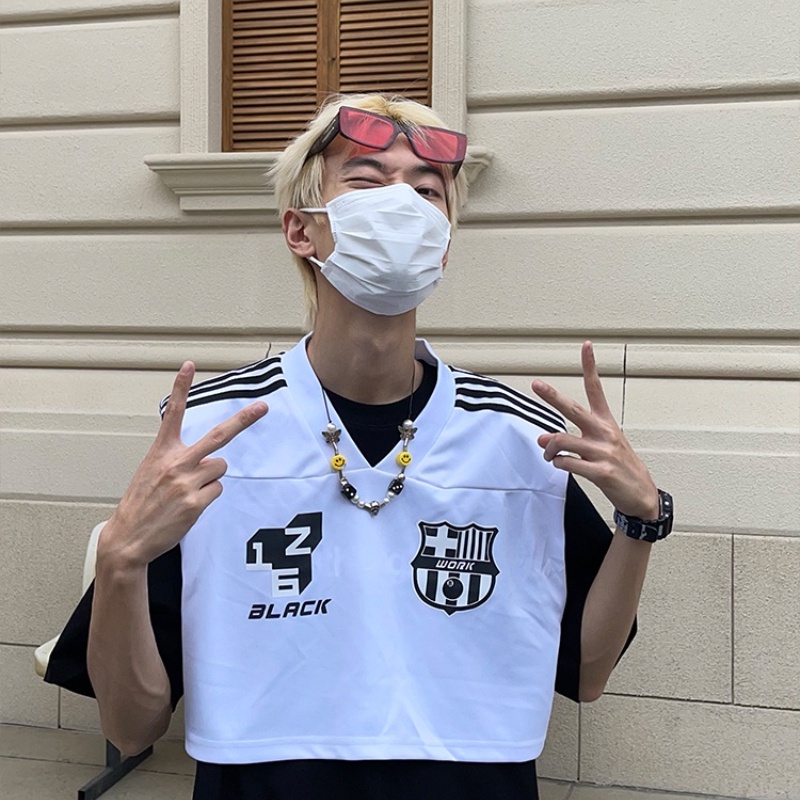 Áo Thể Thao Sát Nách Đệm Vai Phong Cách Hip Hop Hàn Quốc Thời Trang Cho Nam Size M-2Xl