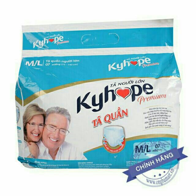 4 gói tả quần kyhope M/L7 miếng