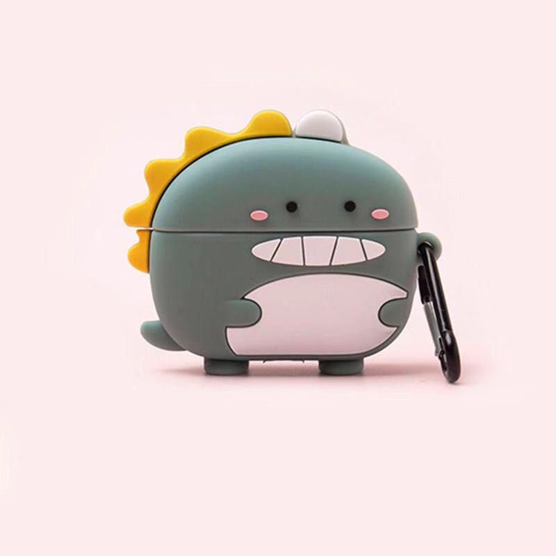 Vỏ Bảo Vệ Hộp Sạc Tai Nghe Baseus Encok W3 Mềm Chống Sốc Hình Pokemon Mon Night Fury Youth Edition