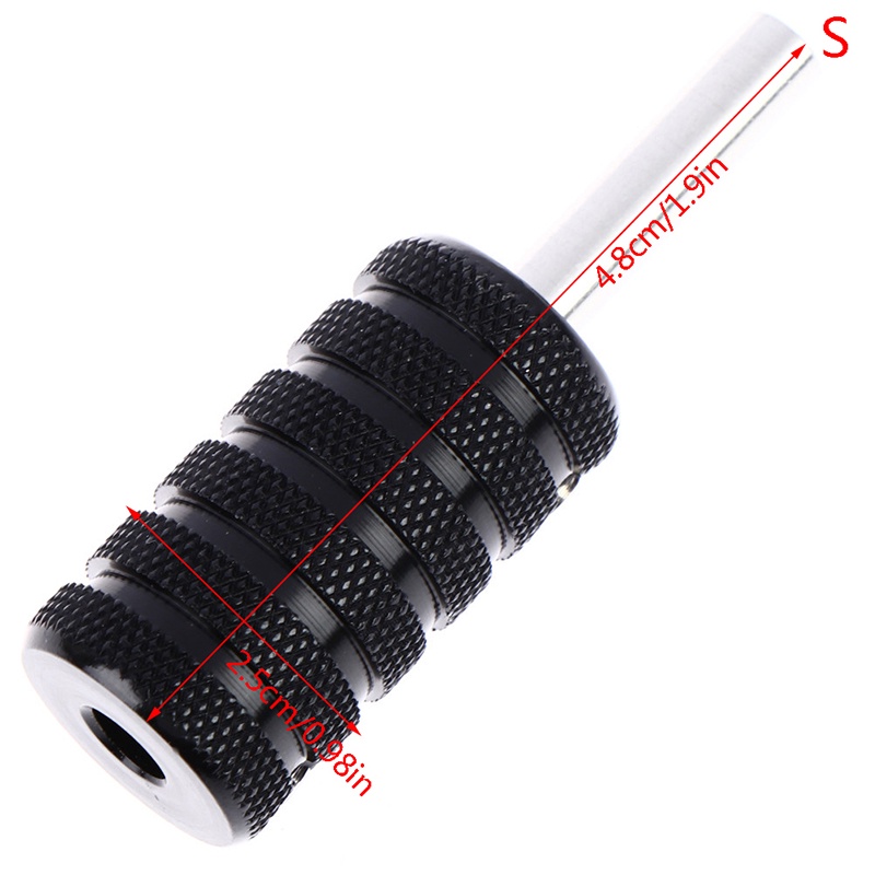 Tay Cầm Bằng Hợp Kim Nhôm Màu Đen 25/30/35mm Cho Máy Xăm
