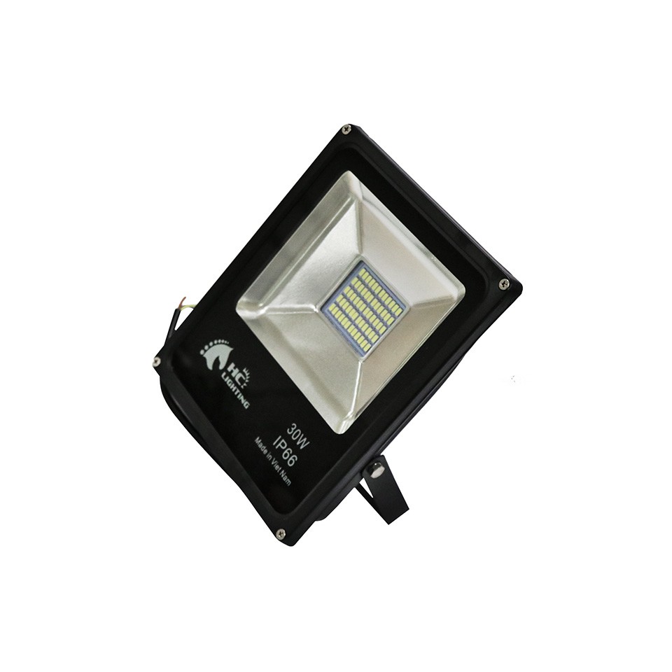 ĐÈN PHA LED SMD 7 MÀU 30W Pha led chuyên lắp đặt ngoài trời chống nước tiêu chuẩn IP66- đèn led HC LiGHITNG