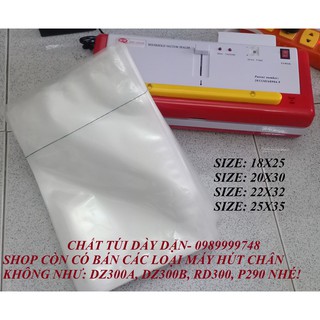 [HOT] Túi hút thực phẩm- túi hút chân không LOẠI DÀY nhiều kích thước