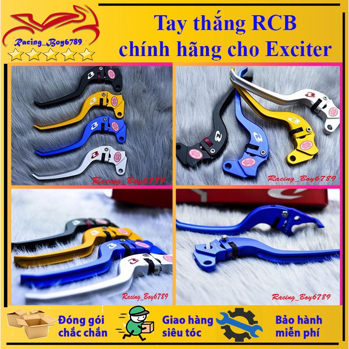 Tay thắng RCB  cho EX 135,EX 150,155, NVX(FULL BOX CHÍNH HÃNG RCB)