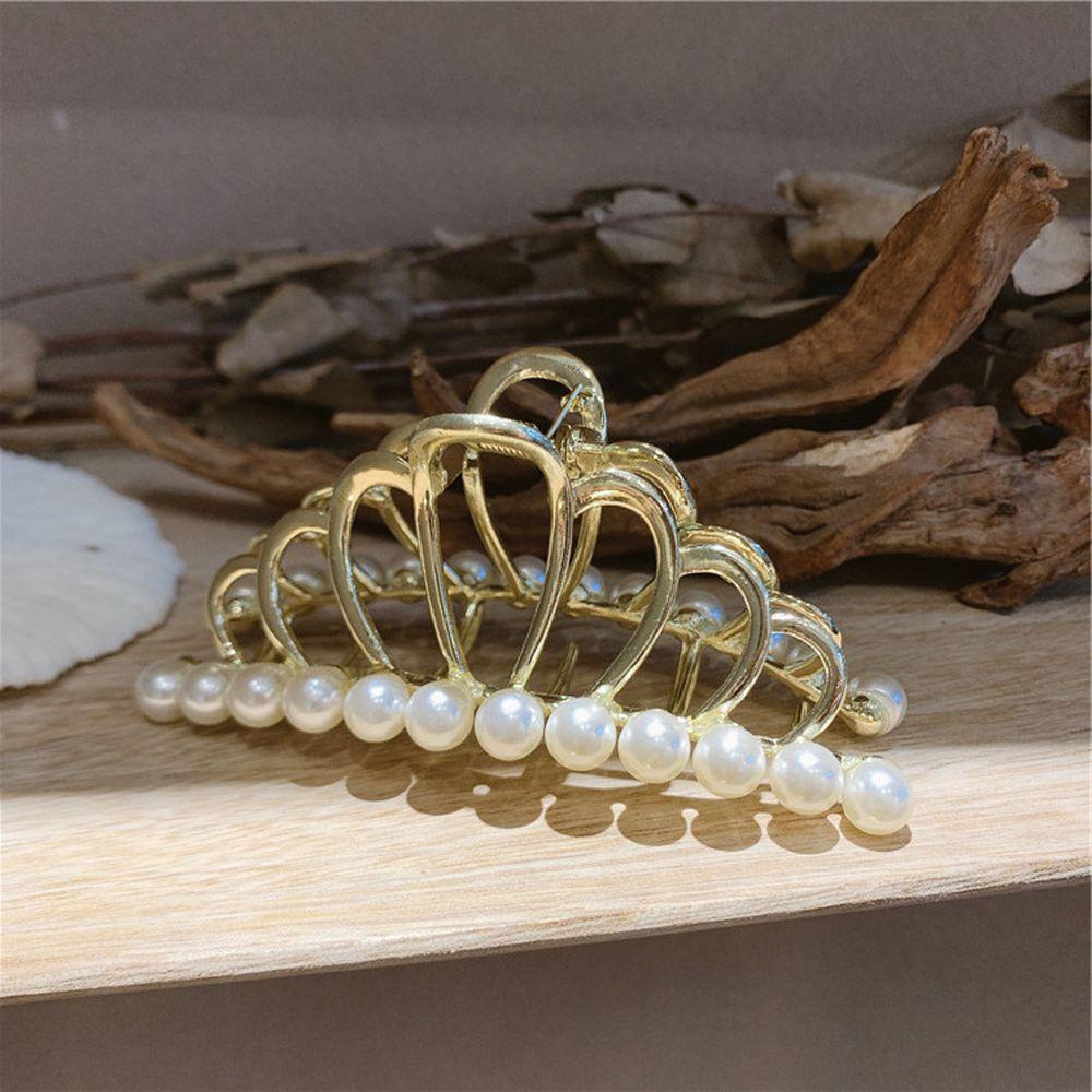 Kẹp Tóc Càng Cua Rỗng Thanh Lịch Ngọt Ngào Giá Đỡ