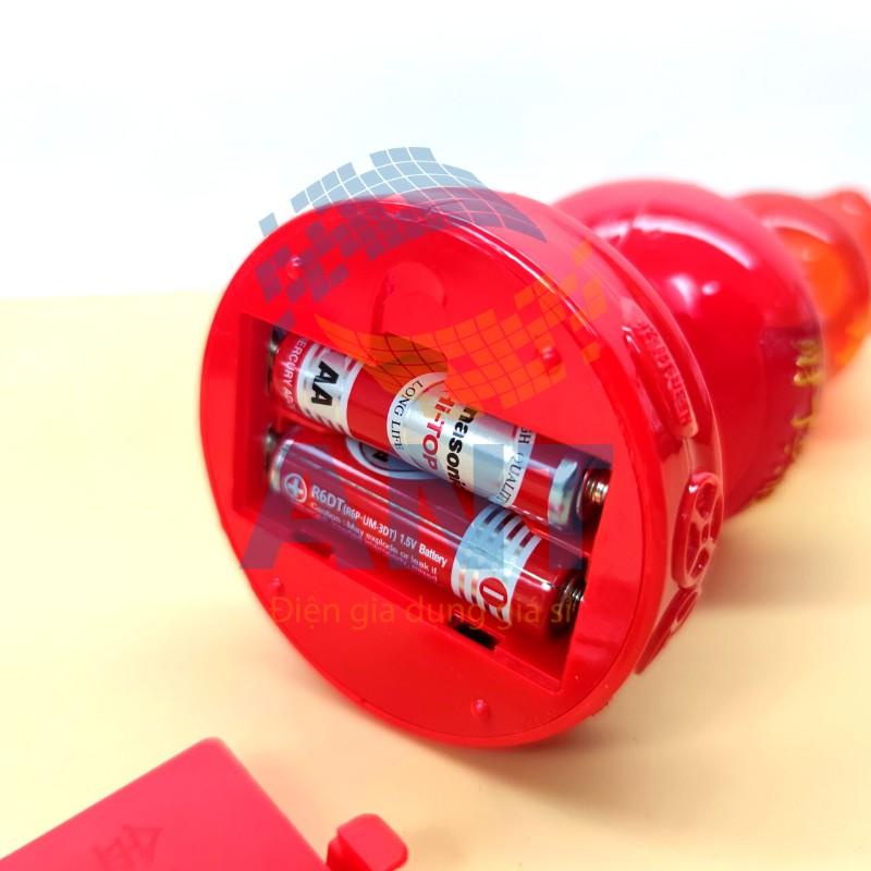 Đèn dầu điện tử dùng pin AA, cao 20cm - CẶP