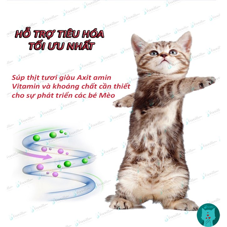 [CAT ONLY]Treat Thưởng Cho Mèo JFamille, Snack Hải Sản Nướng, Kích Thích Vị Giác, Hỗ Trợ Tiêu Hóa Tối Ưu. Gói 25gr. JF44
