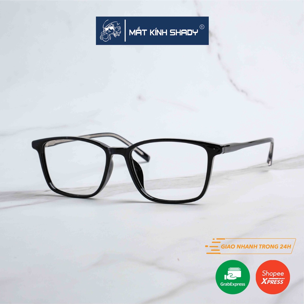 Gọng Kính Cận Vuông Nhựa Dẻo TR Shady Unisex G2171