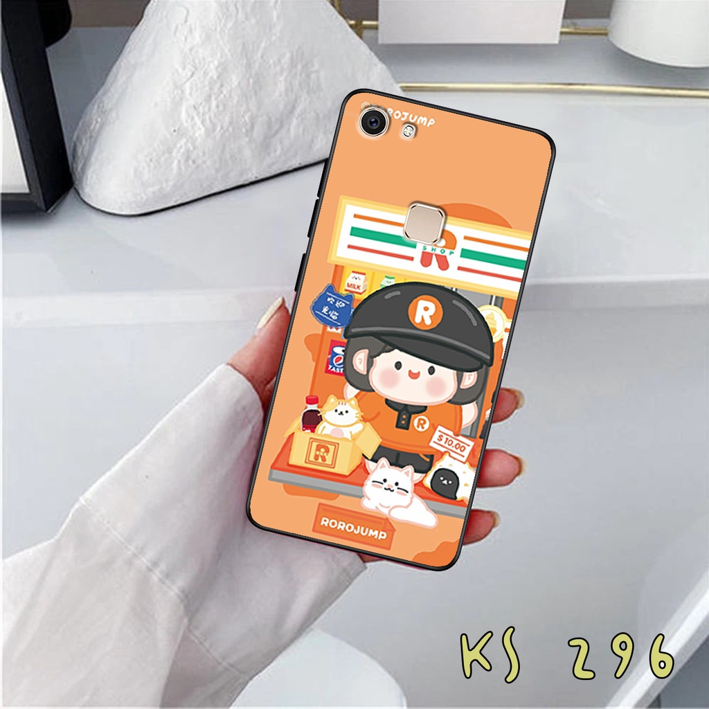 Ốp lưng Vivo V7 - Vivo V7 Plus - Vivo V5 - Vivo 5 Plus - Ốp in hình Ngân hà &amp; RoroJump siêu đẹp