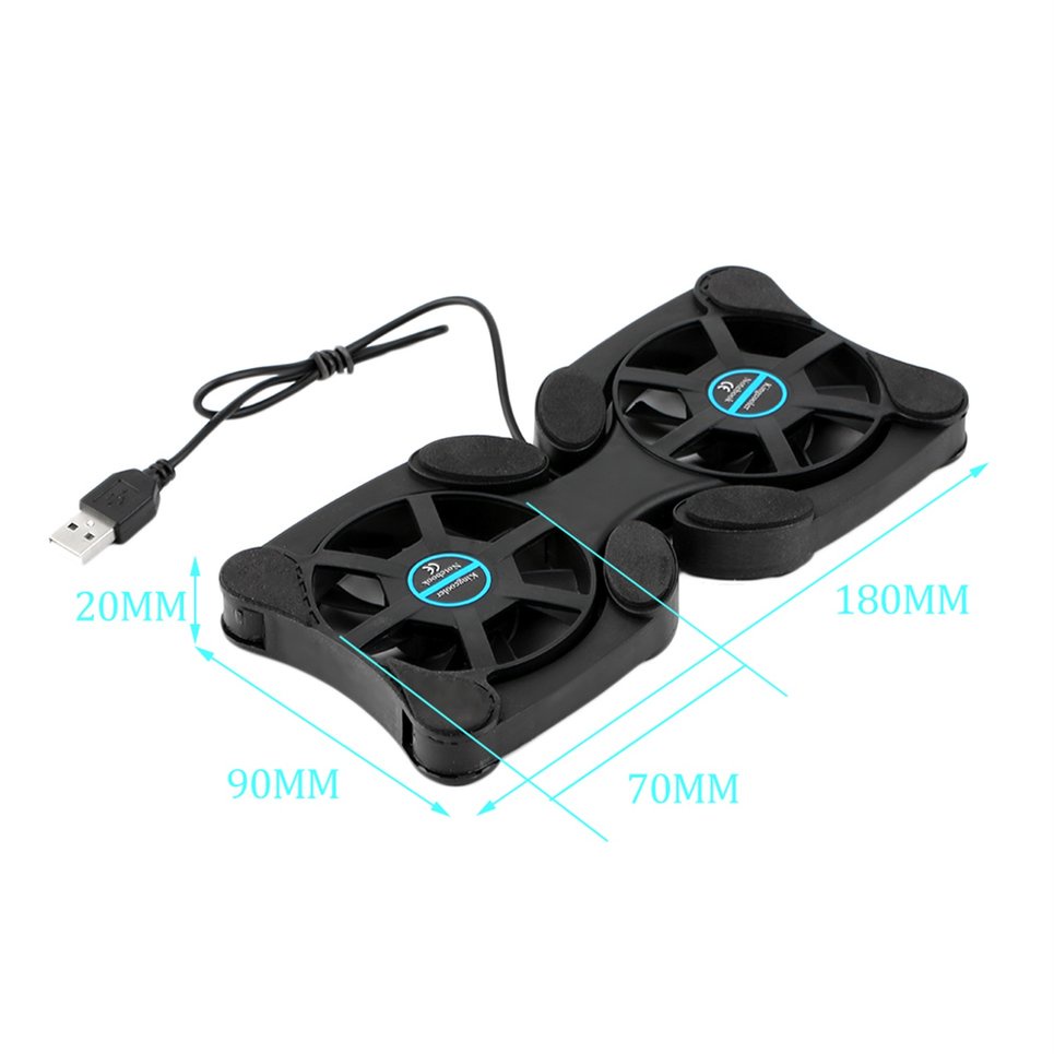 USB Port Mini Octopus Notebook Fan Cooler Cooling Pad Random-logo For Laptop