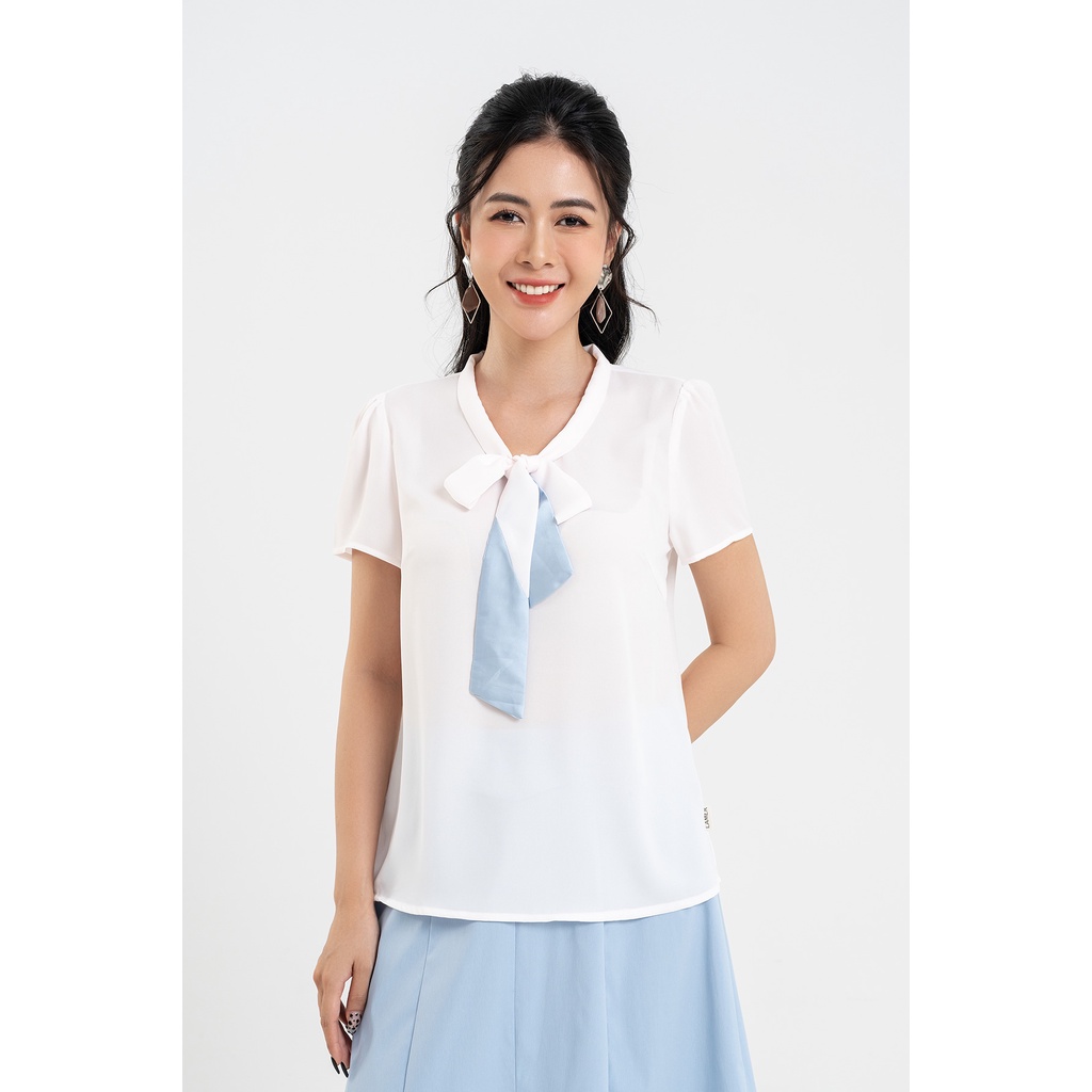 Áo Suông LAMER Phối Nơ Cổ L61B22H049