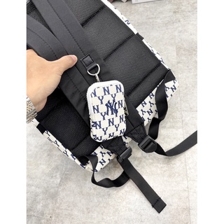 BALO MLB NY MONOGRAM BACKPACK WHITE