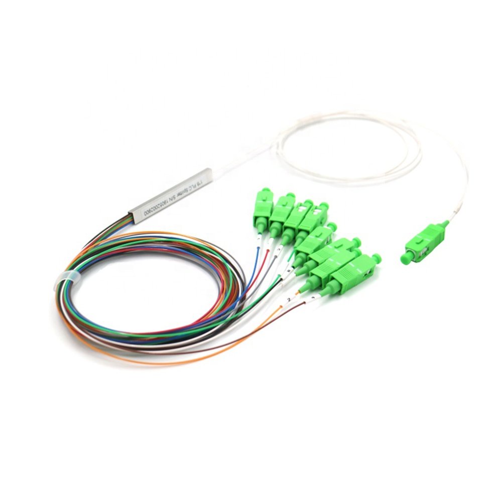 Bộ chia quang 1x8; Bộ chia quang 1/8 chuẩn đầu SC/APC hoặc SC/UPC; Bộ chia quang 1x8 suy hao thấp;