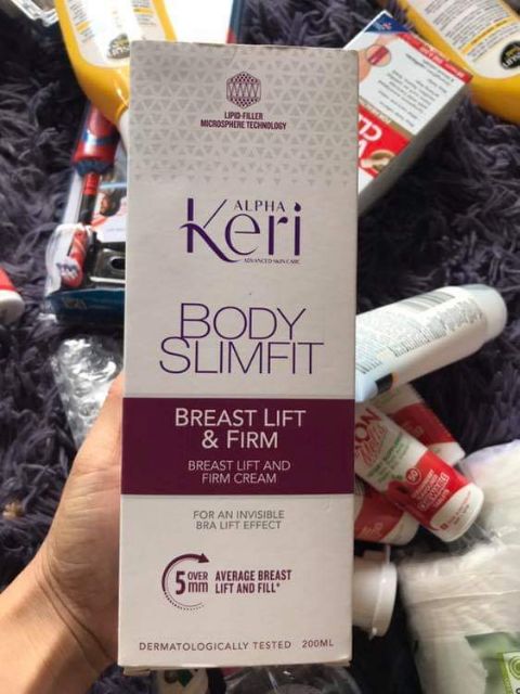 Kem thoa làm săn chắc cơ ngực Alpha Keri body Slimfit💛 | BigBuy360 - bigbuy360.vn