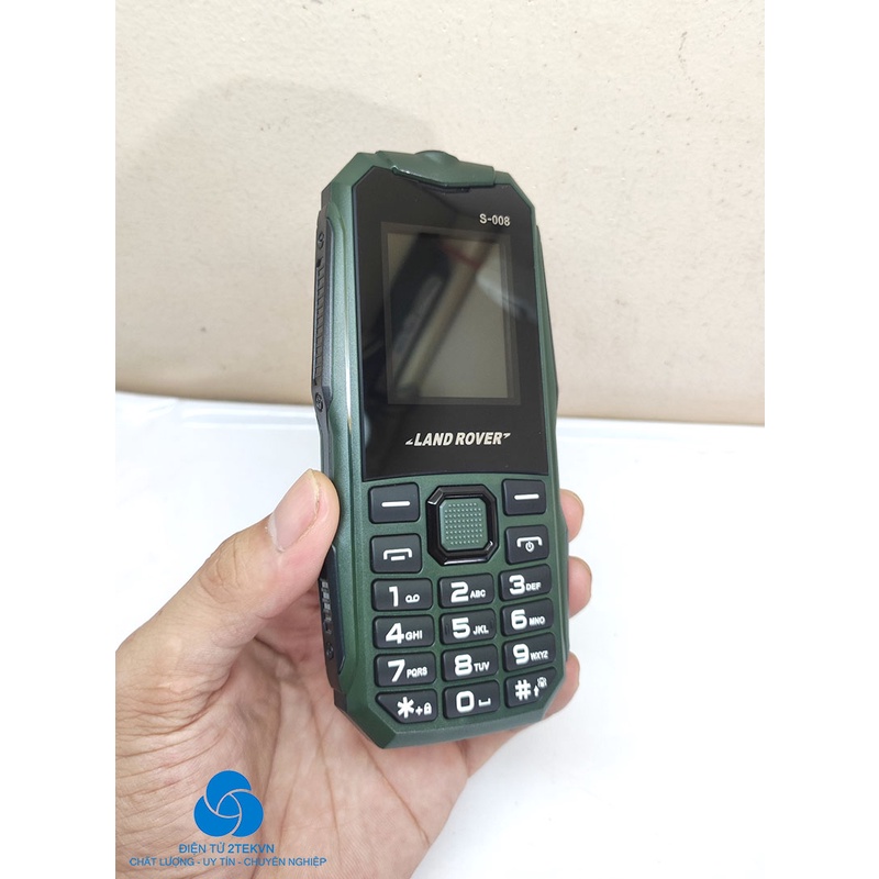 Điện thoại 2 sim Land Rover S-008 pin khủng, hỗ trợ ghi âm cuộc gọi
