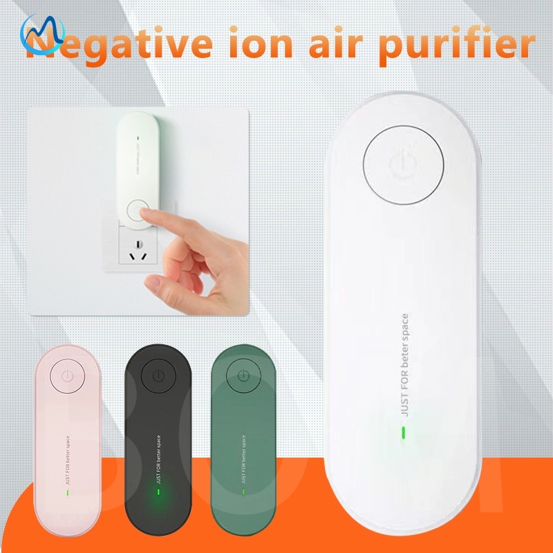 Máy lọc không khí khử mùi ion âm hoạt động nhanh và hiệu quả thiết kế nhỏ gọn di động