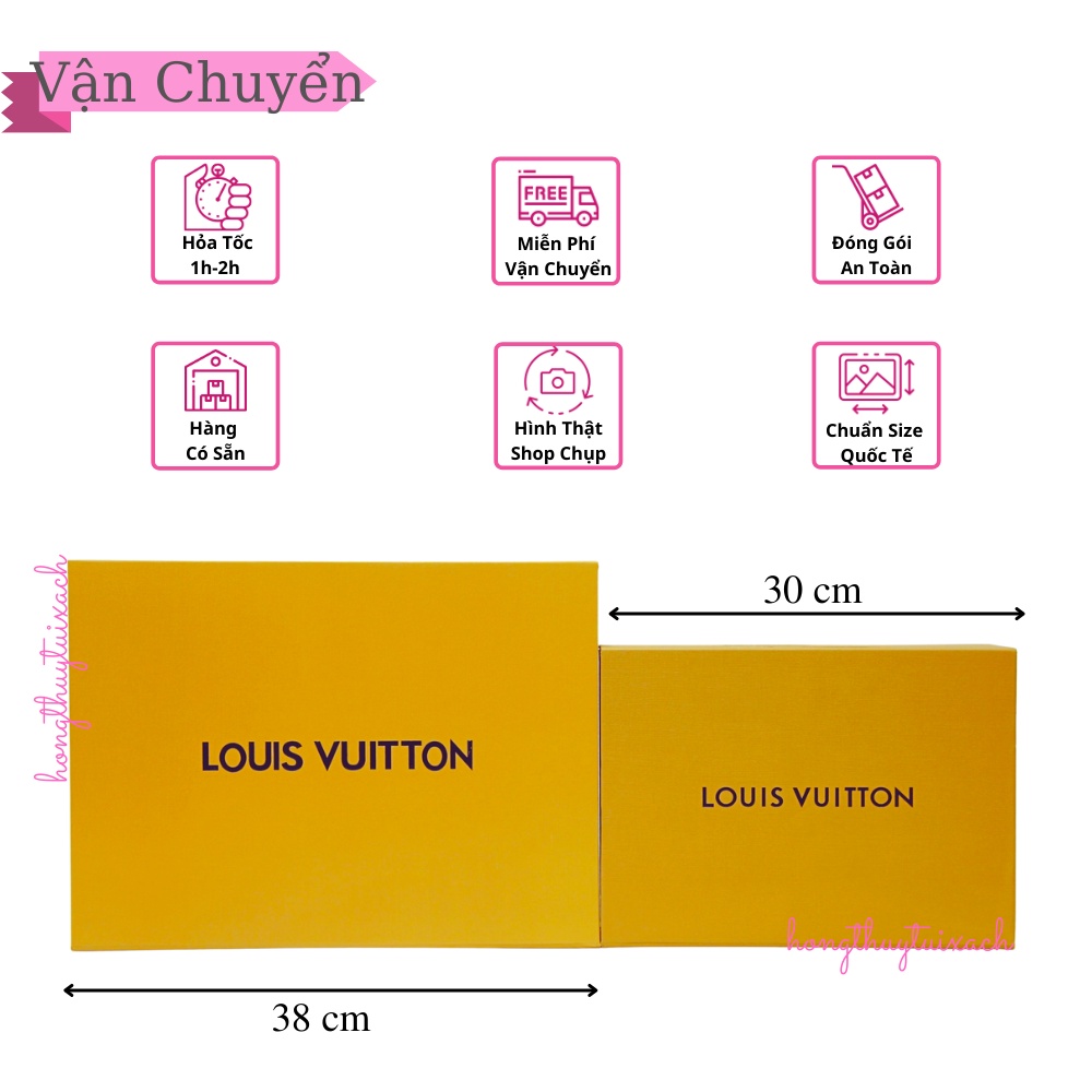 Hộp Nam Châm Lv , Hôp Giấy Quà Tặng Lv Nguyên Bản [Có sẵn]