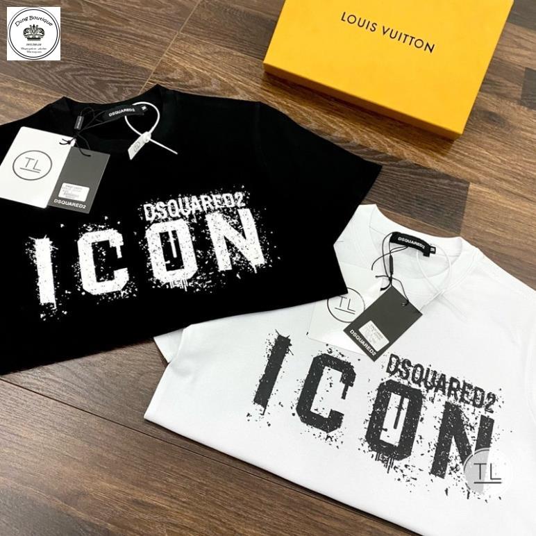 Áo Phông Nam DSQ ICon - Áo Thun Chữ in Cho Nam